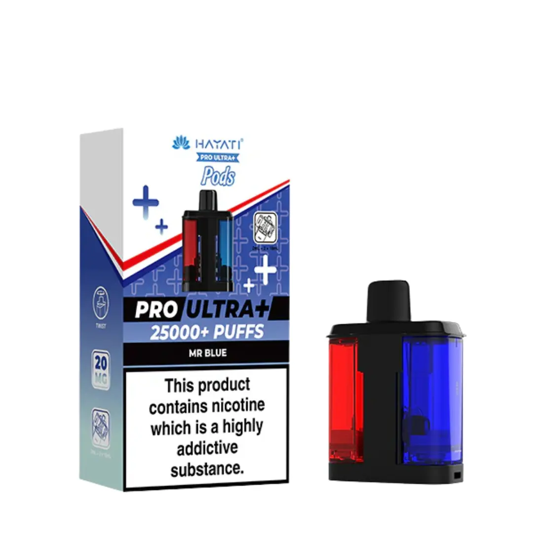 Hayati Pro Ultra Plus 25K Mr Blue Refill Pods