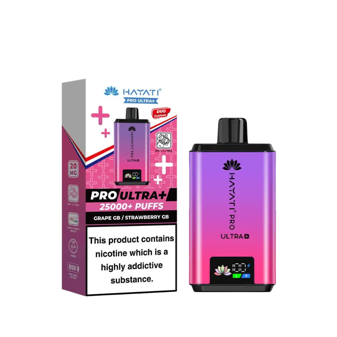Hayati Pro Ultra Plus 25000 Prefilled Pod Vape Kit - Image 4