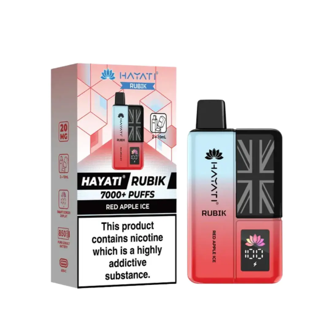 Hayati Rubik 7000 Puff Prefilled Pod Vape Kit - Image 15