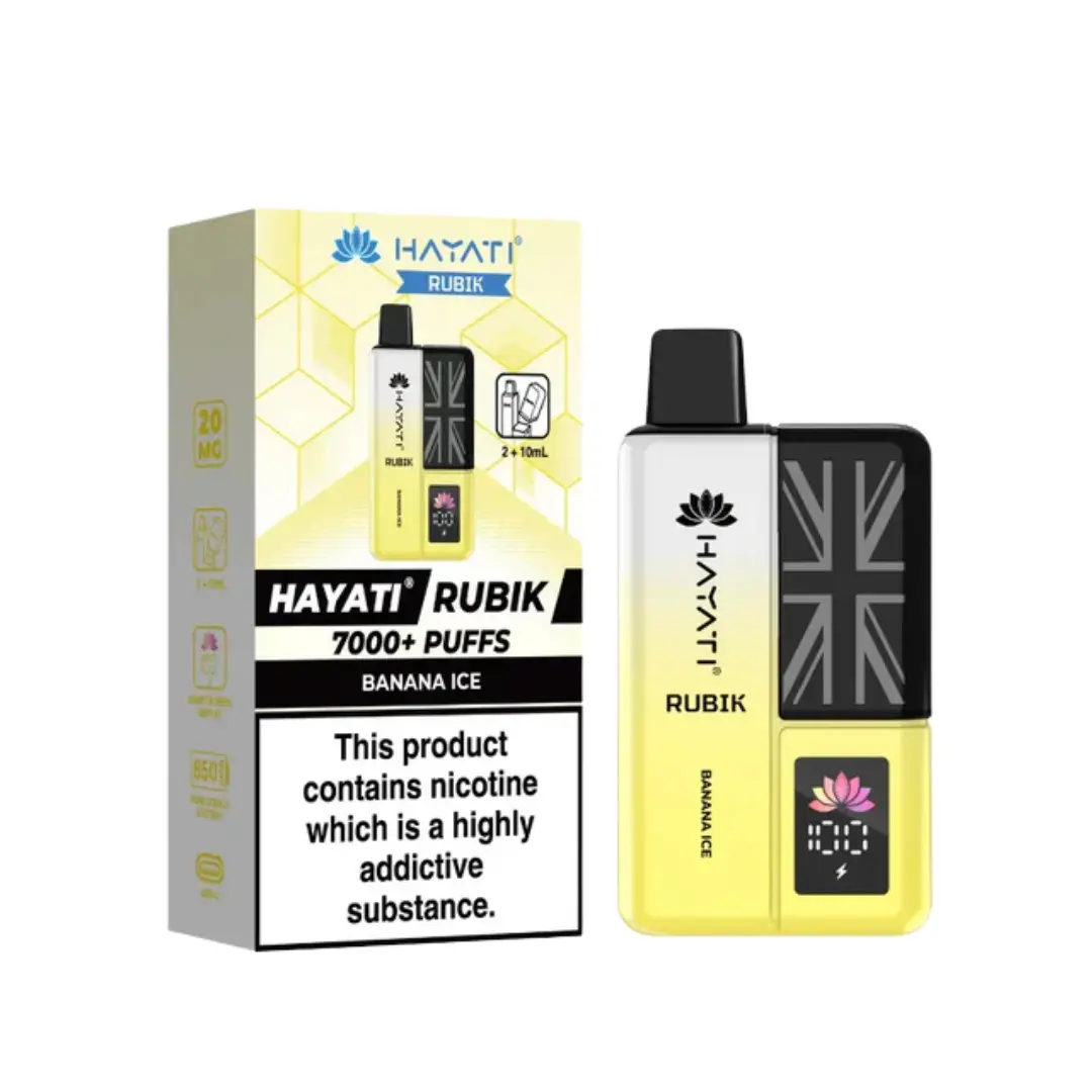 Hayati Rubik 7000 Puff Prefilled Pod Vape Kit - Image 21