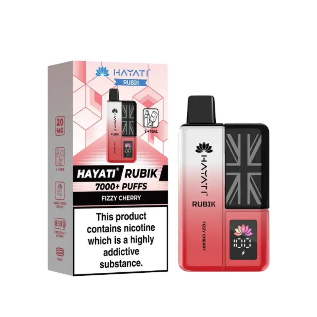 Hayati Rubik 7000 Puff Prefilled Pod Vape Kit - Image 7