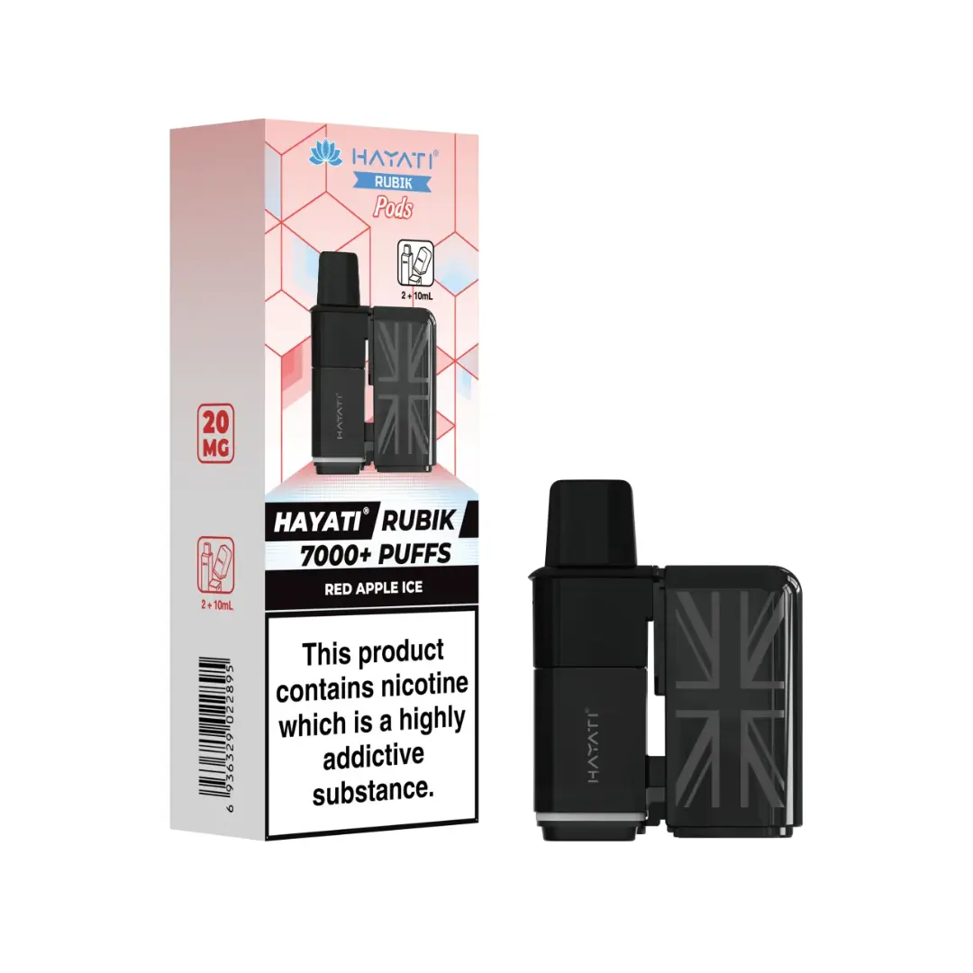 Hayati Rubik 7000 Red Apple Ice Refill Pod