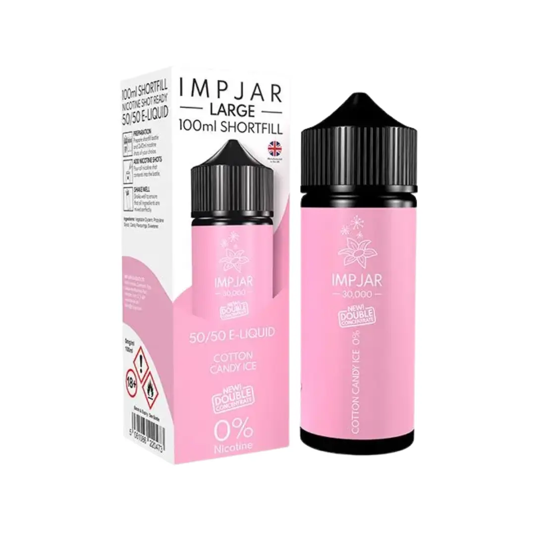 Imp Jar Large Cotton Candy Ice 100ml Shortfill
