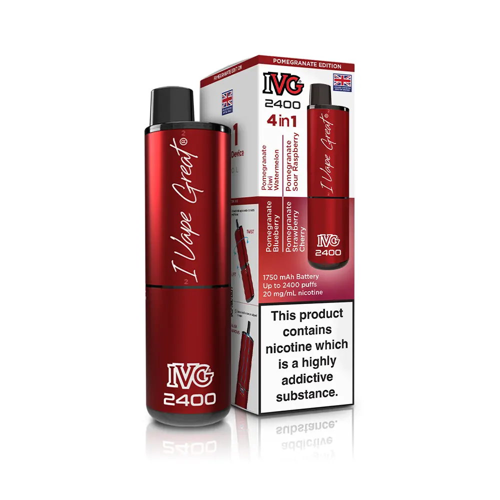 IVG 2400 Rechargeable 4 in 1 Pod Kit - Image 20