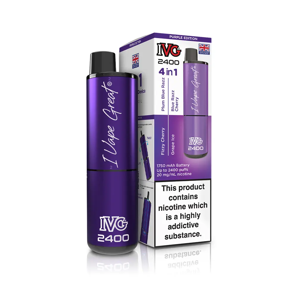 IVG 2400 Rechargeable 4 in 1 Pod Kit - Image 21