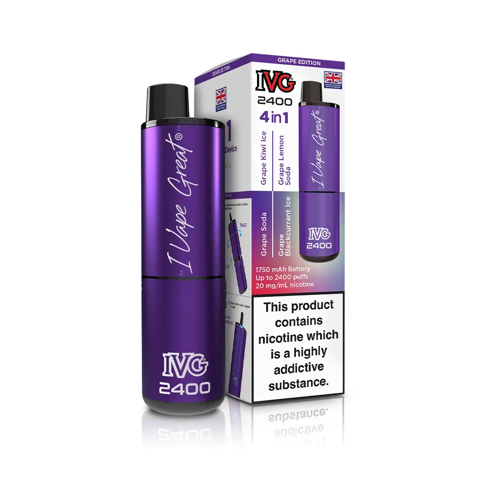 IVG 2400 Rechargeable 4 in 1 Pod Kit - Image 23