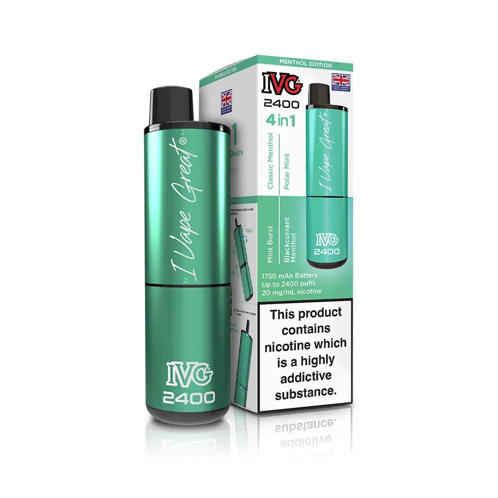 IVG 2400 Rechargeable 4 in 1 Pod Kit - Image 35