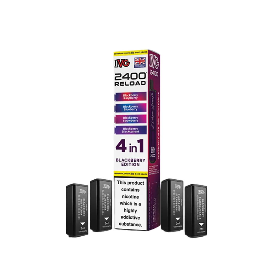 IVG 2400 Blackberry Edition Reload Pods