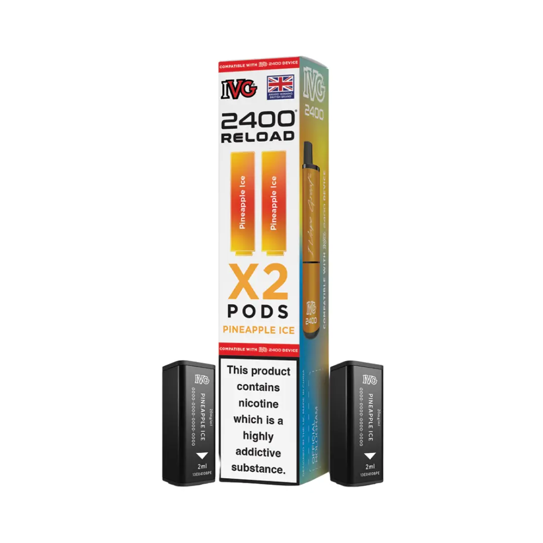 IVG 2400 Pineapple Ice Reload Pods