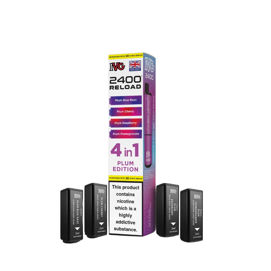 IVG 2400 Plum Edition Reload Pods