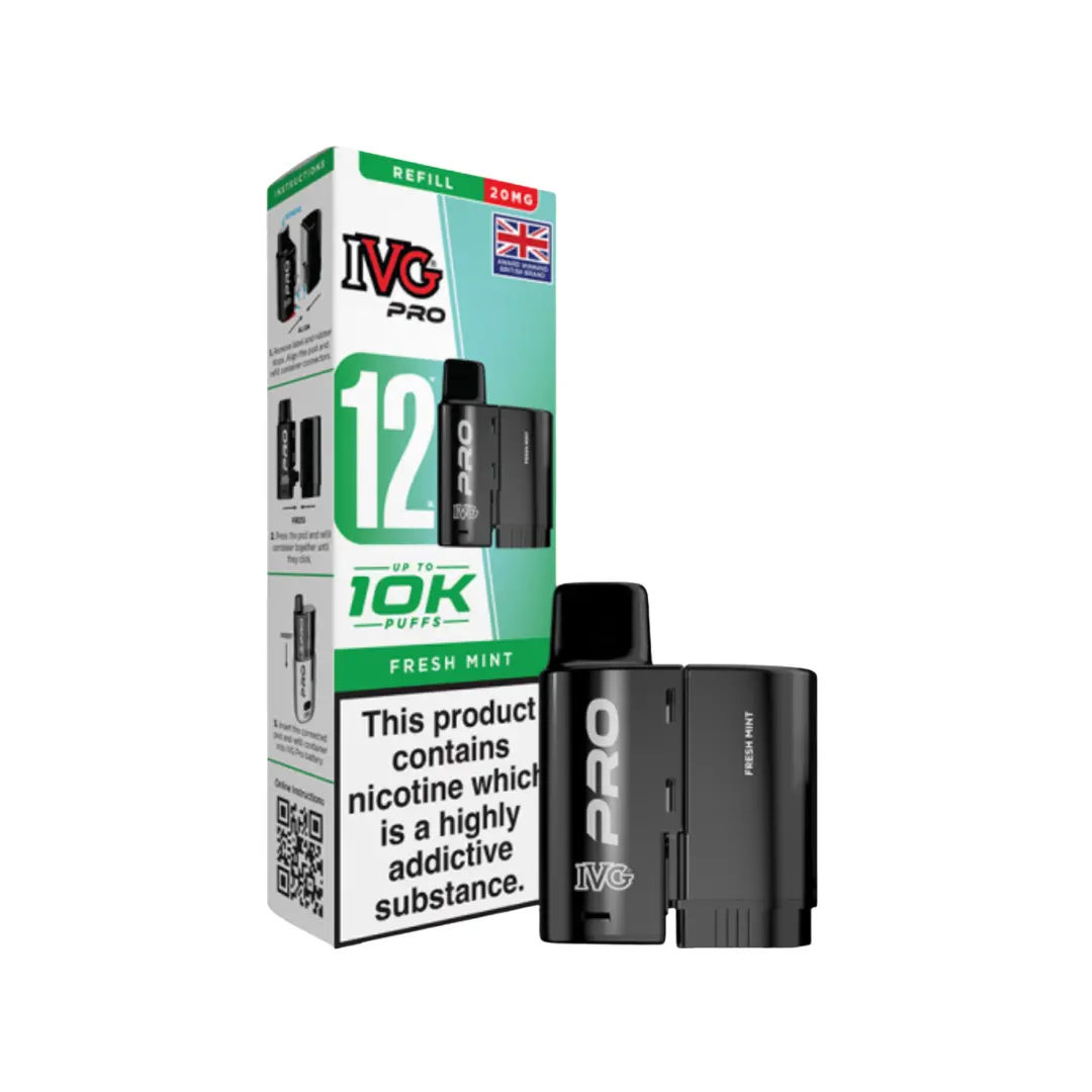 IVG Pro 12 Fresh Mint Refill Pod