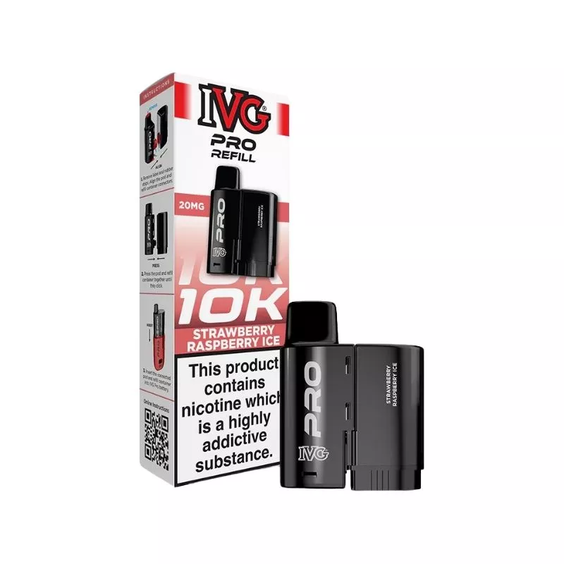 IVG Pro 12 Strawberry Raspberry Ice Refill Pod