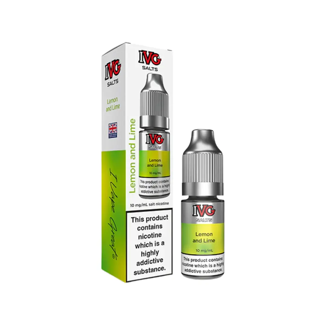 IVG Salts Lemon and Lime Nic Salt 10ml