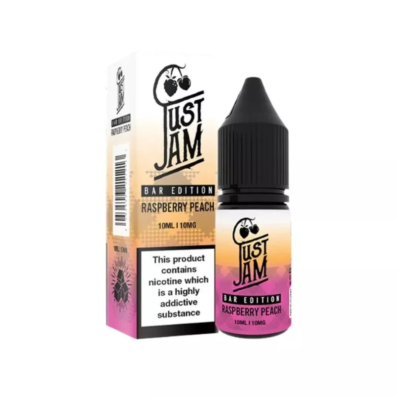 Just Jam Bar Edition Raspberry Peach 10ml Nic Salt