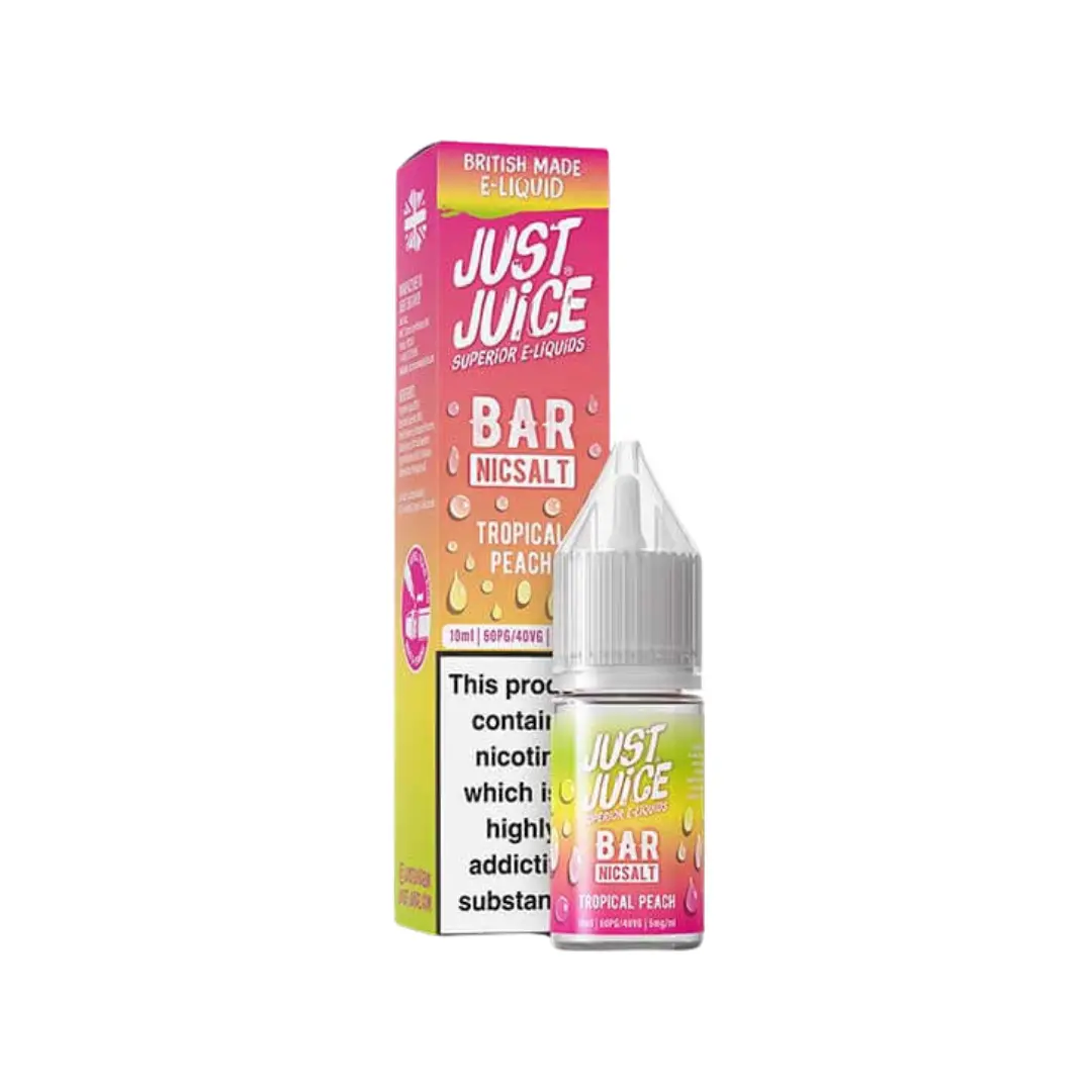 Just Juice Bar Tropical Peach 10ml Nic Salt E-liquid