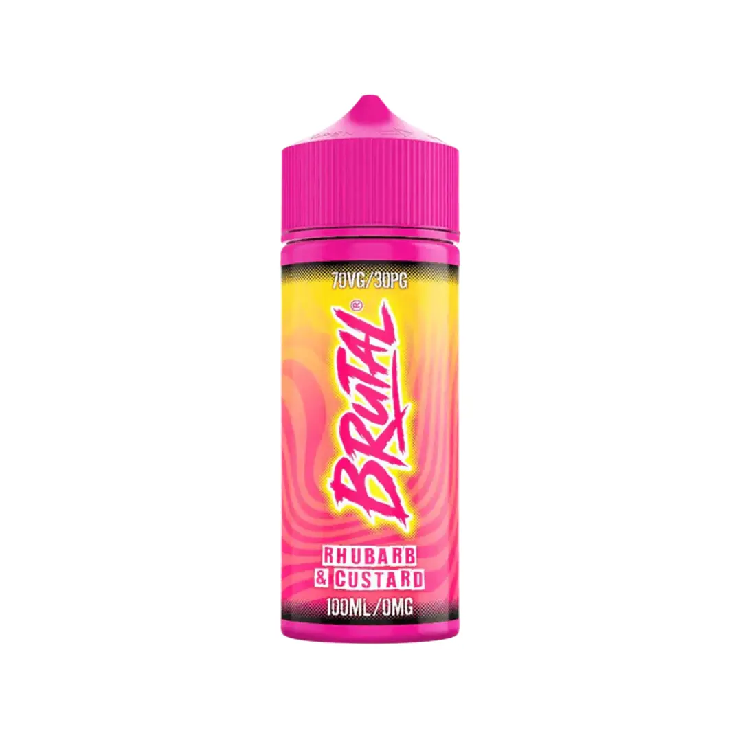Just Juice Brutal Rhubarb & Custard 100ml E-liquid
