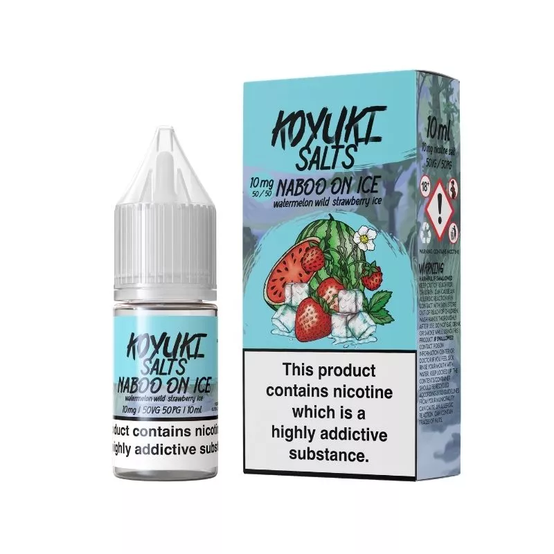 Koyuki Naboo On Ice 10ml Nic Salt E-liquid