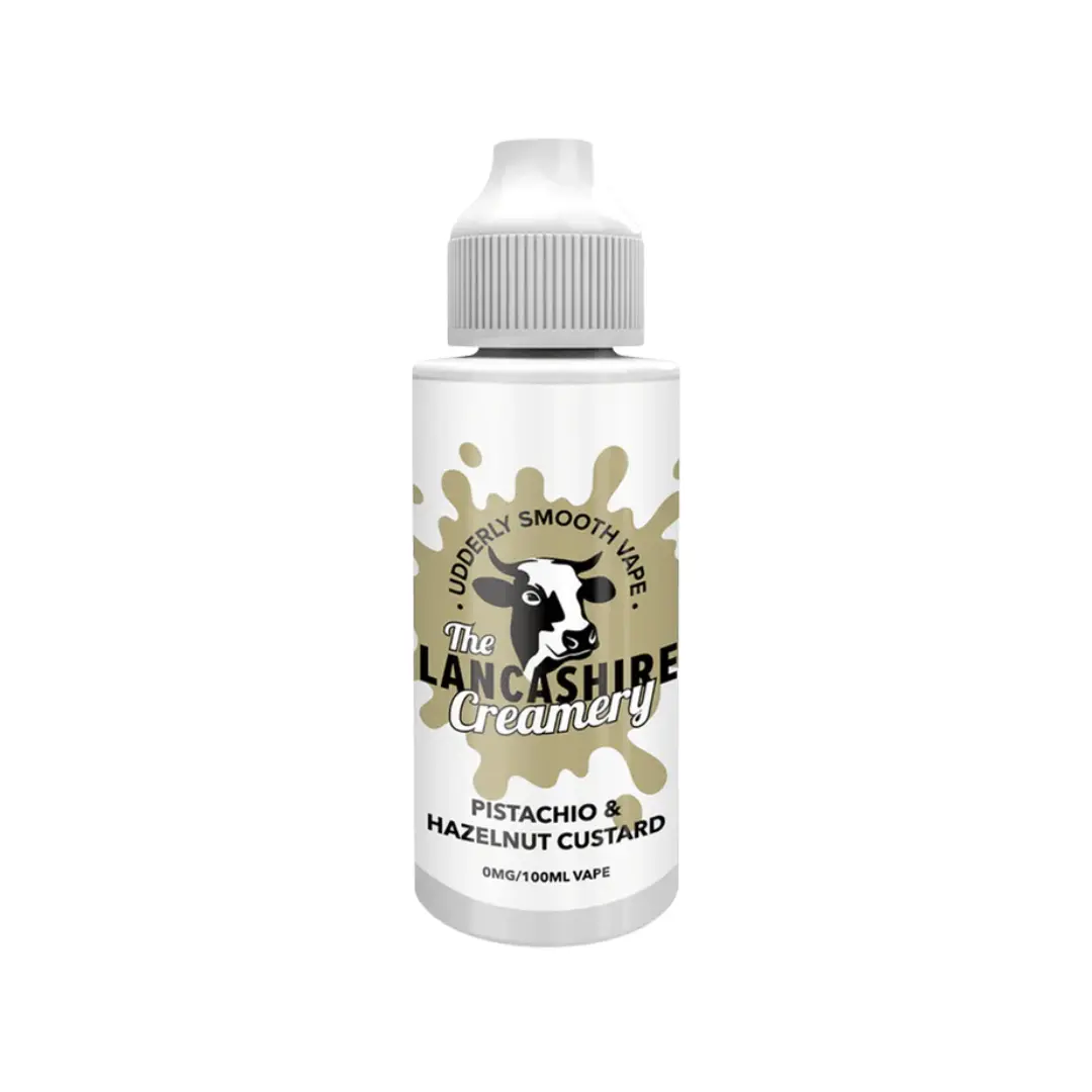 Lancashire Creamery Pistachio & Hazelnut Custard 100ml E-liquid