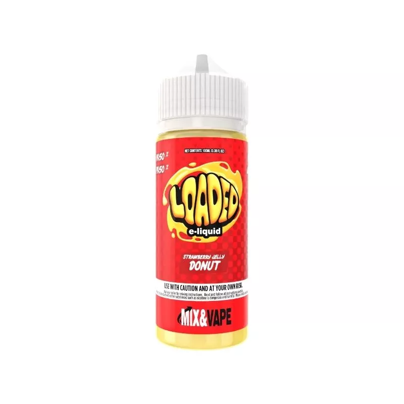 Loaded Strawberry Donut 100ml Shortfill