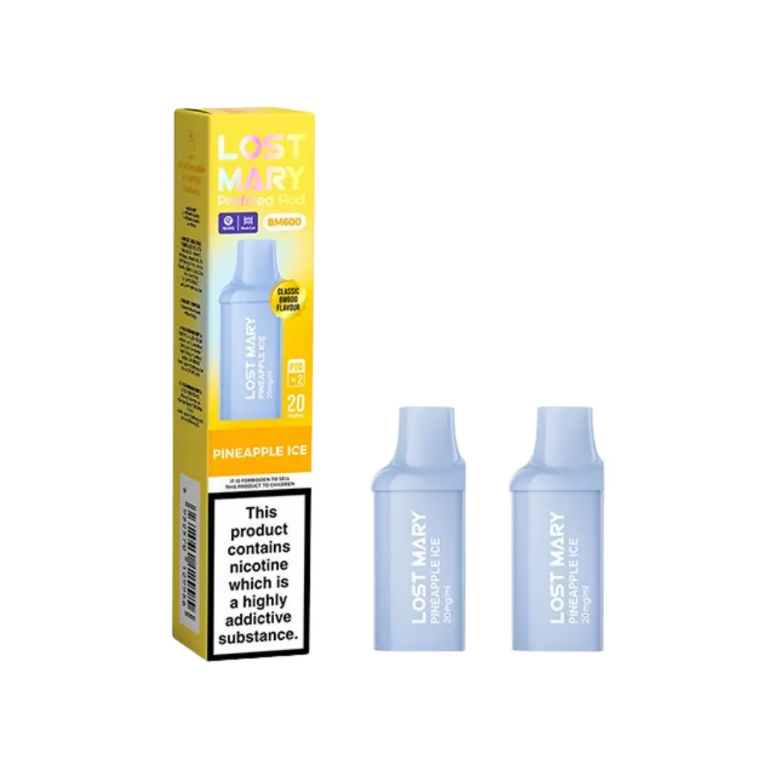 Lost Mary BM600 Pineapple Ice Prefilled Replacement Pods
