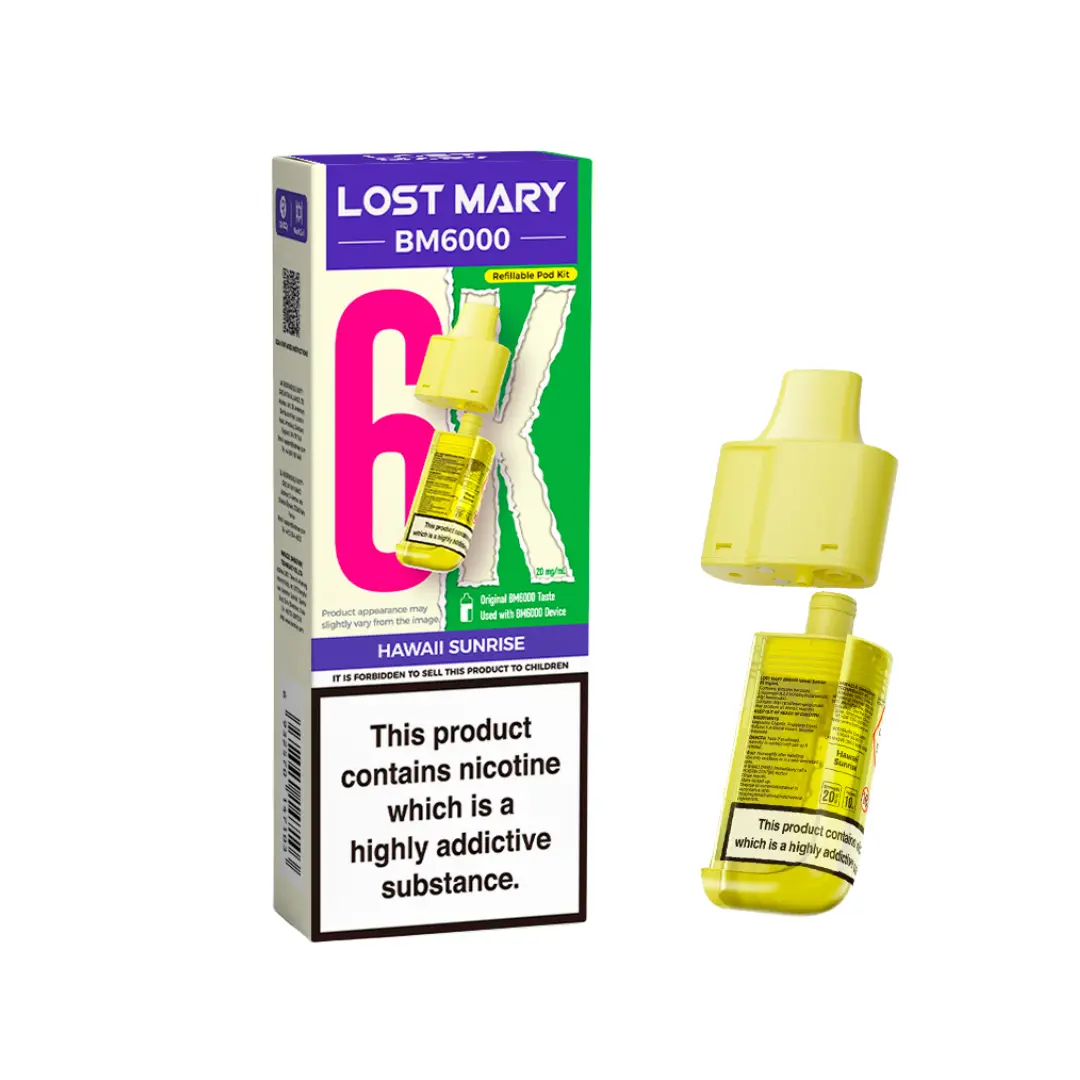 Lost Mary BM6000 Hawaii Sunrise Refill Pod