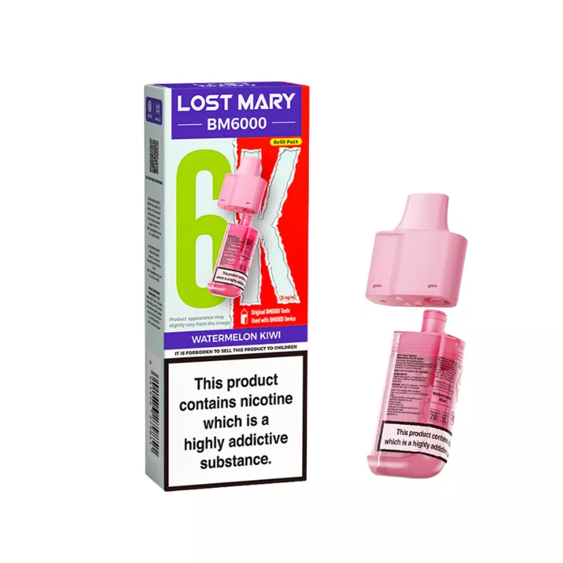 Lost Mary BM6000 Watermelon Kiwi Refill Pod