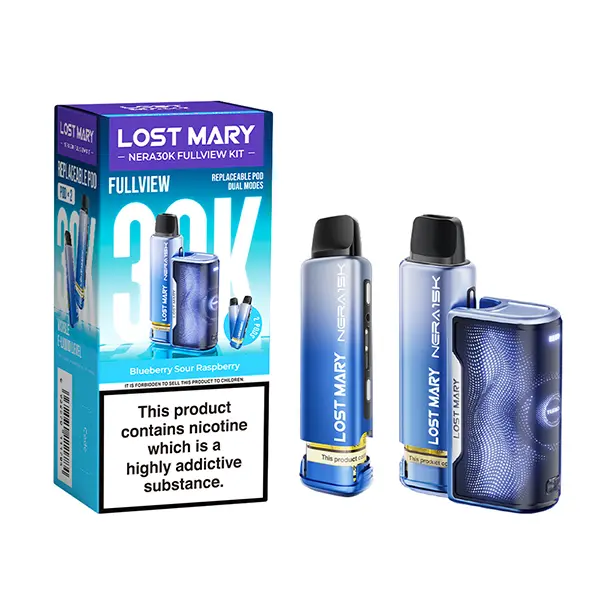 Lost Mary Nera 30K Fullview Prefilled Pod Kit - Image 3