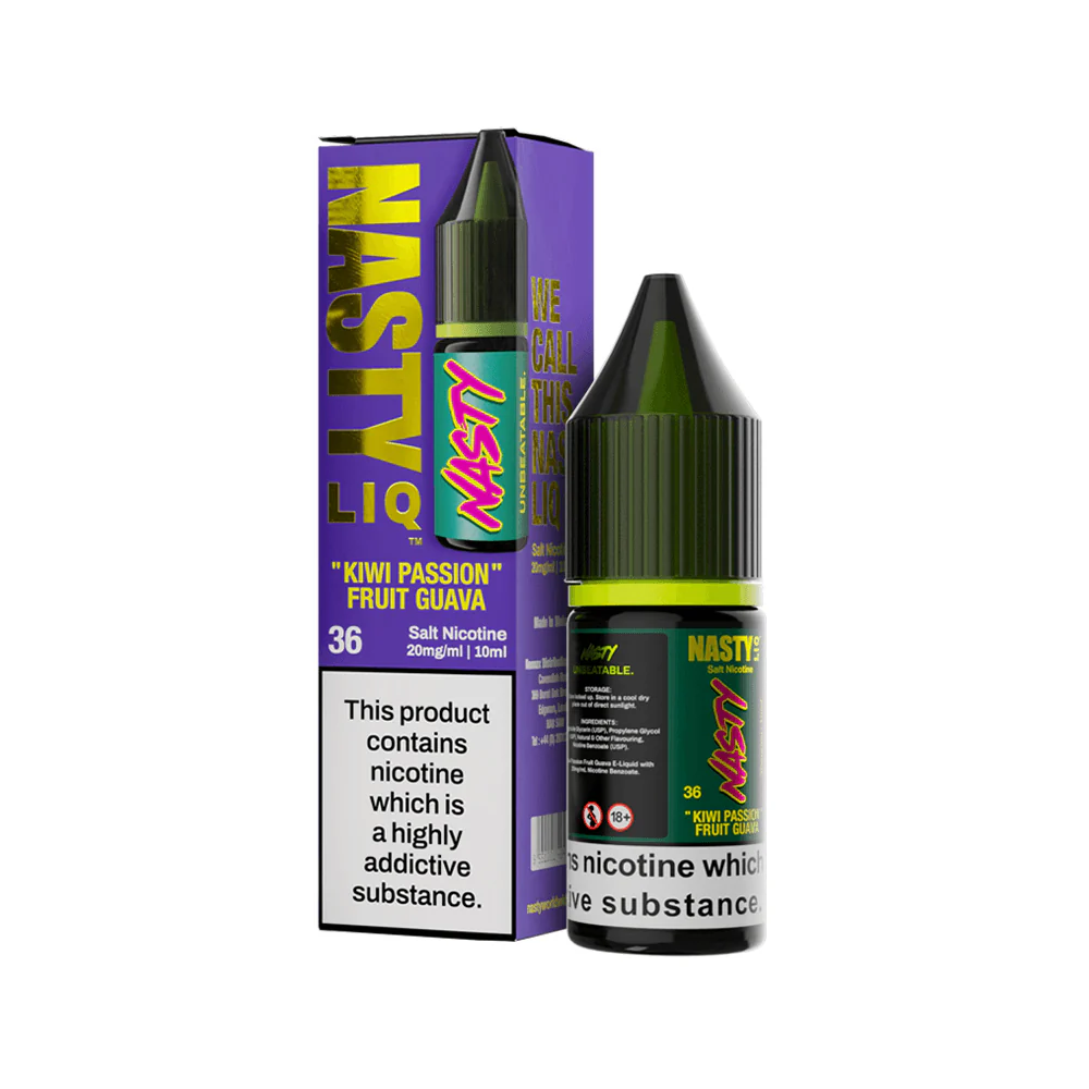 Nasty Liq Kiwi Passion Fruit Guava 10ml Nic Salt