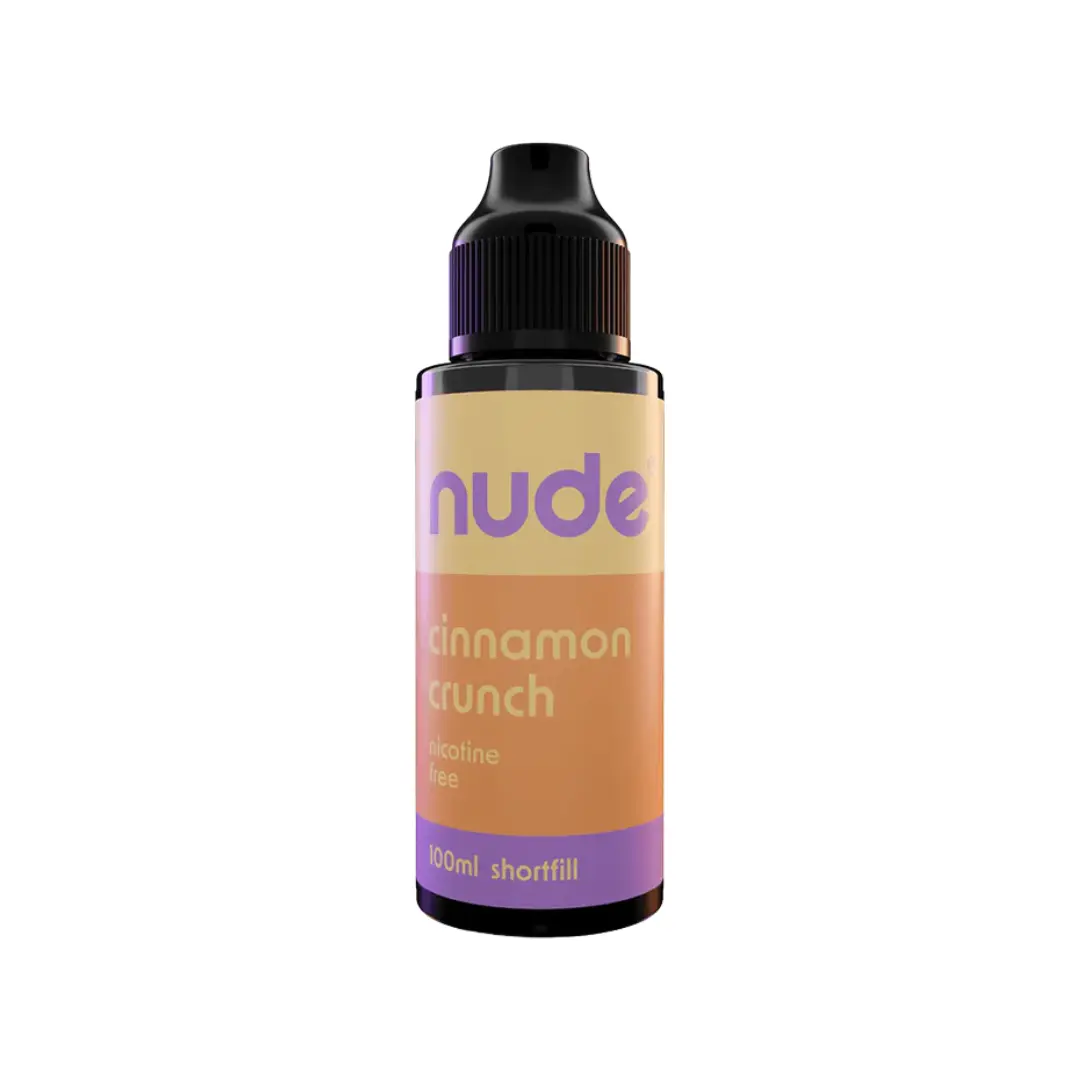 Nude Cinnamon Crunch 100ml Shortfill E-liquid
