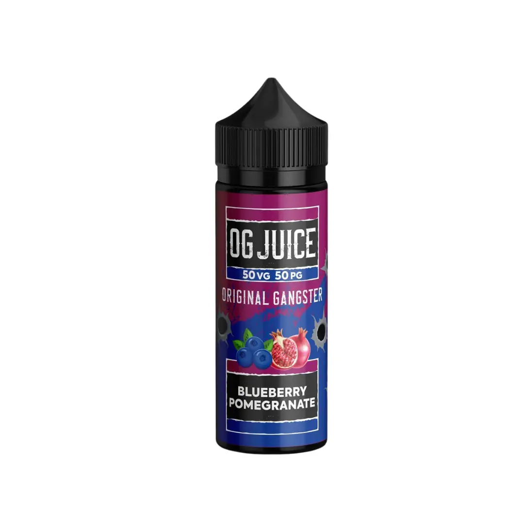 OG Juice 50/50 Blueberry Pomegranate 100ml E-liquid