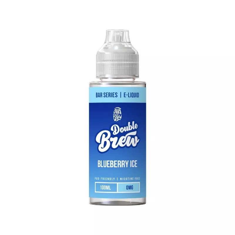 Ohm Brew Double Brew Blueberry Ice 100ml Shortfill