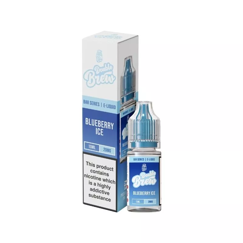 Ohm Brew Double Brew Blueberry Ice 10ml Nic Salt