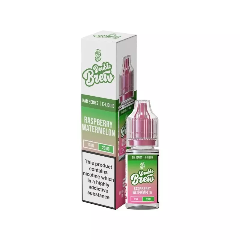 Ohm Brew Double Brew Raspberry Watermelon 10ml Nic Salt