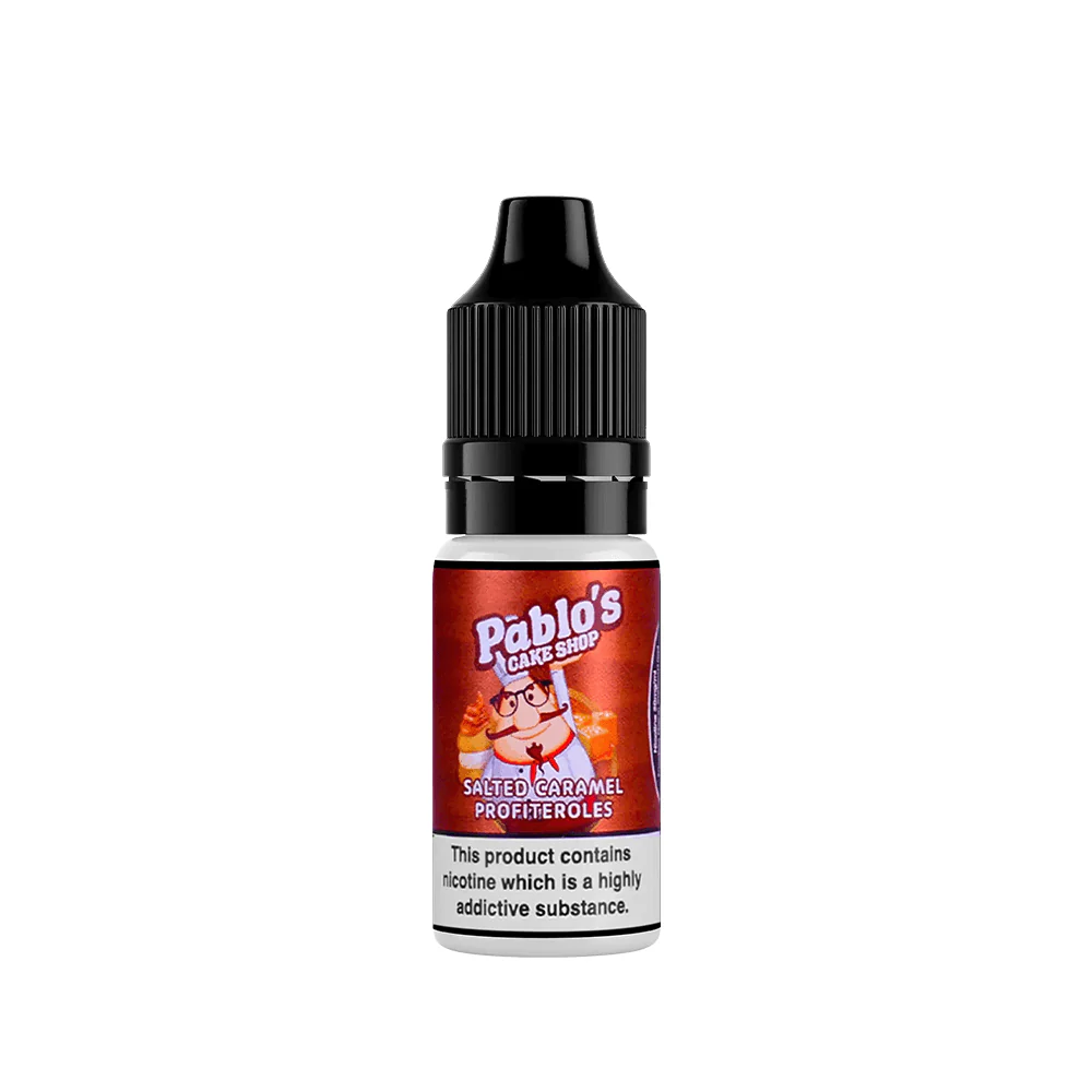 Pablo's Cake Shop Salted Caramel Profiteroles 10ml Nic Salt E-liquid
