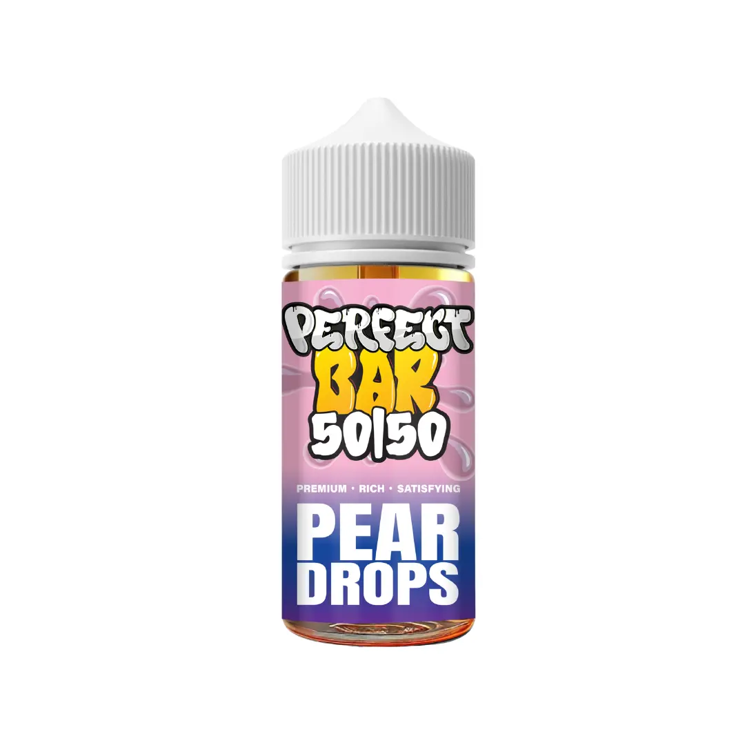 Perfect Bar 50/50 Pear Drops 100ml Shortfill