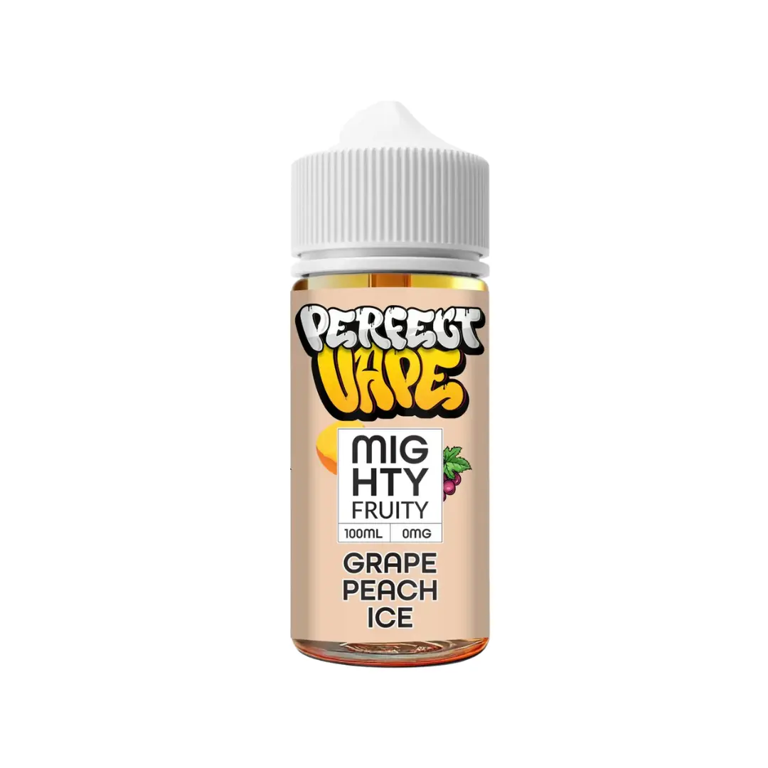 Perfect Vape Mighty Fruity Grape Peach Ice 100ml Shortfill