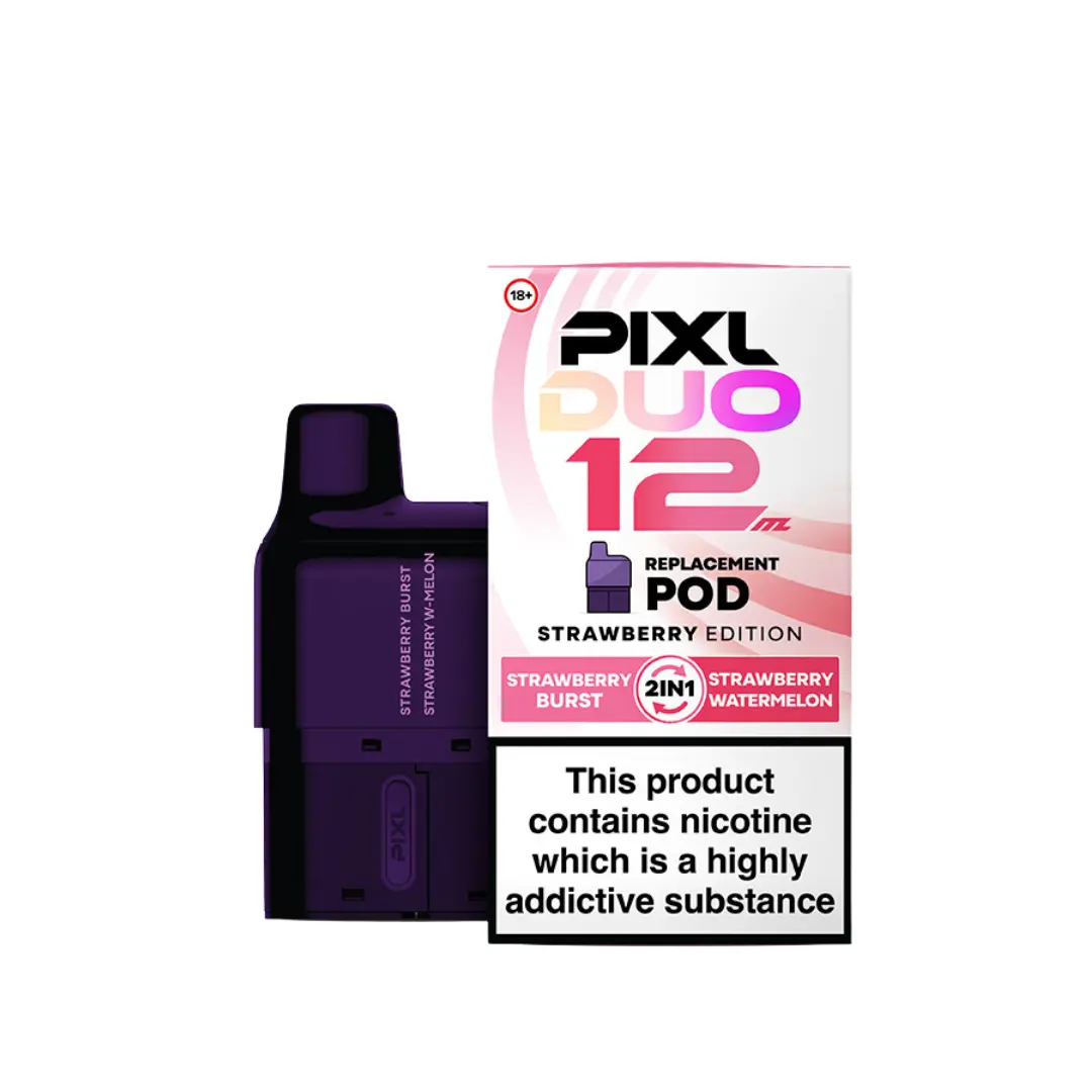 PIXL Duo 12 Strawberry Edition Prefilled Pods