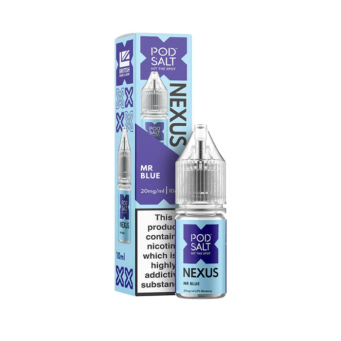 Pod Salt Nexus Mr Blue 10ml Nic Salt E-liquid