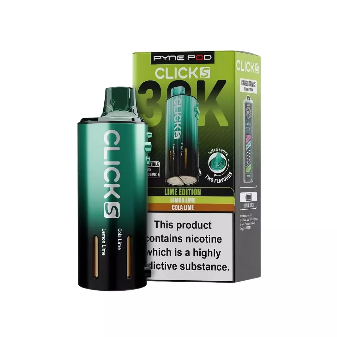 Pyne Pod Click S 30K Lime Edition Refill Pod