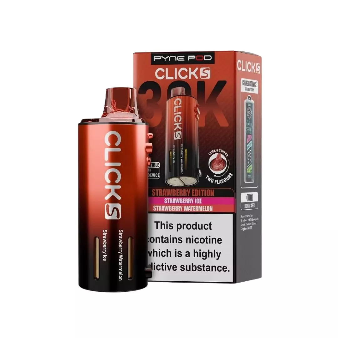 Pyne Pod Click S 30K Strawberry Edition Refill Pod