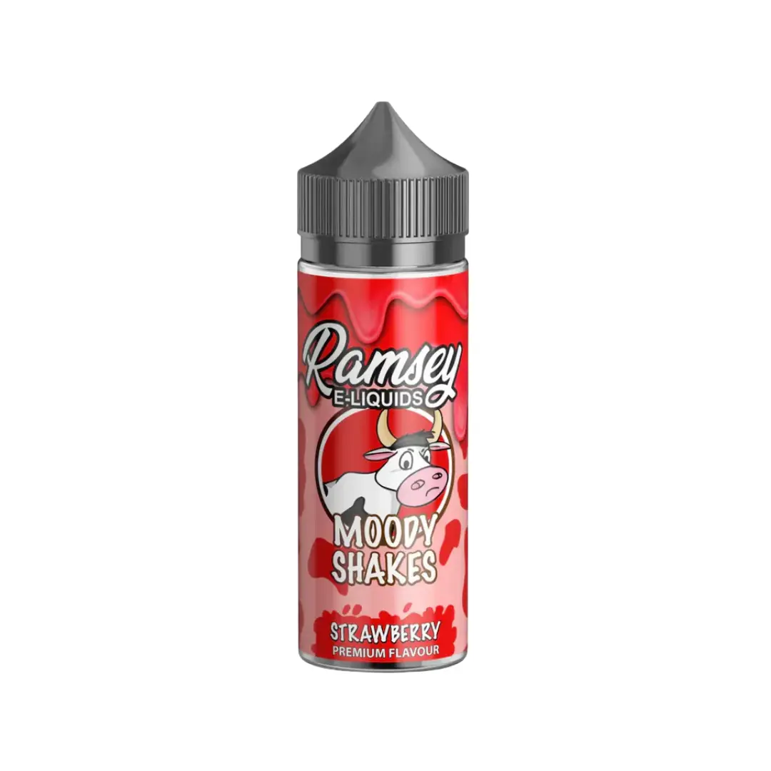 Ramsey Moody Shakes Strawberry 100ml Shortfill E-liquid