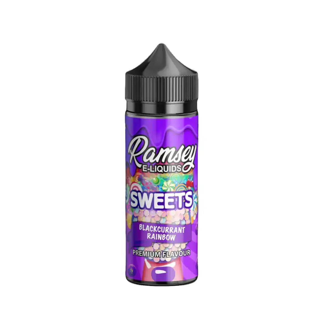 Ramsey Sweets Blackcurrant Rainbow 100ml Shortfill E-liquid