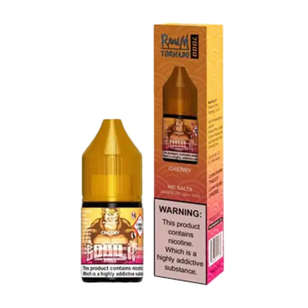 RandM Tornado 9000 Cherry 10ml Nic Salt E-liquid
