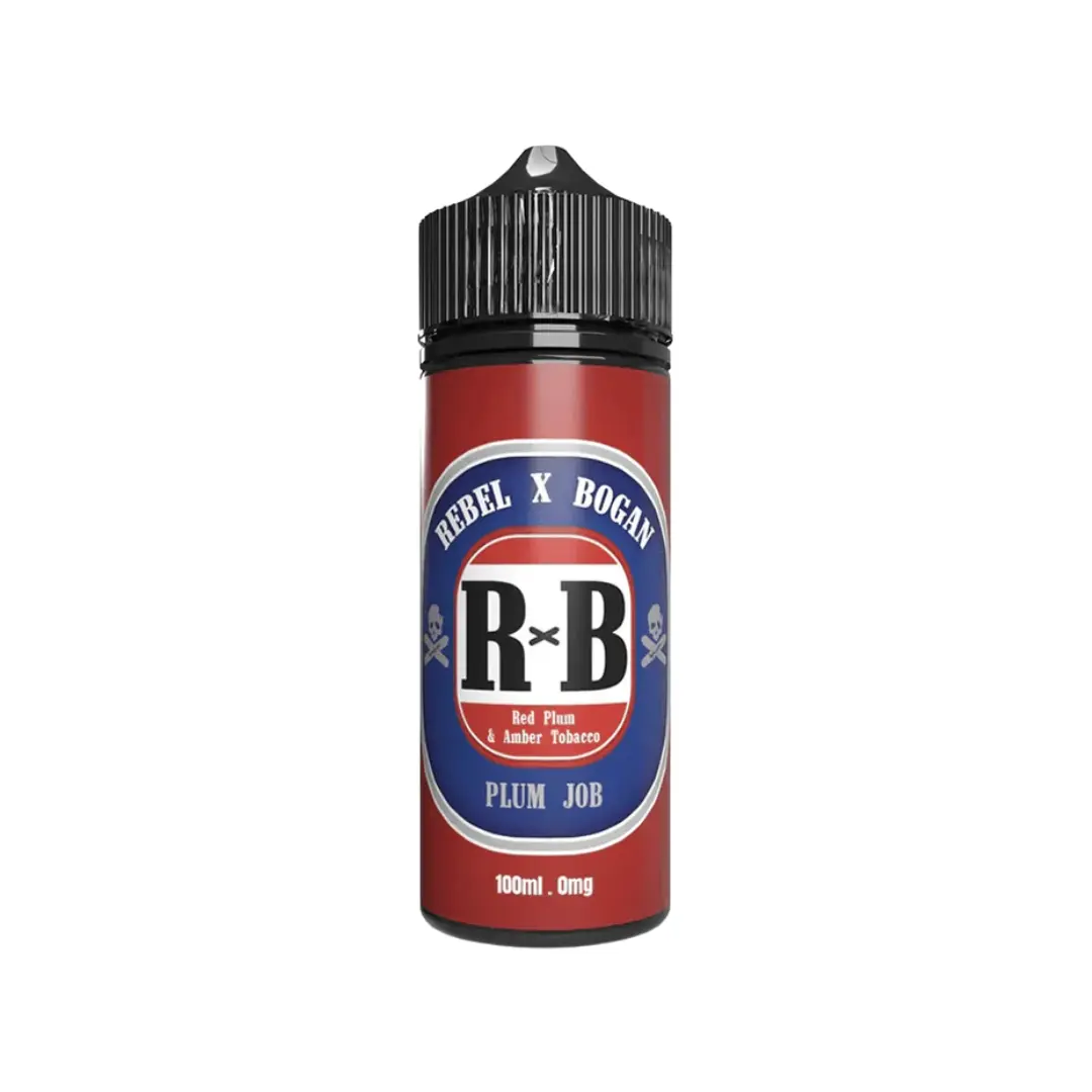 Rebel x Bogan Plum Job 100ml Shortfill E-liquid