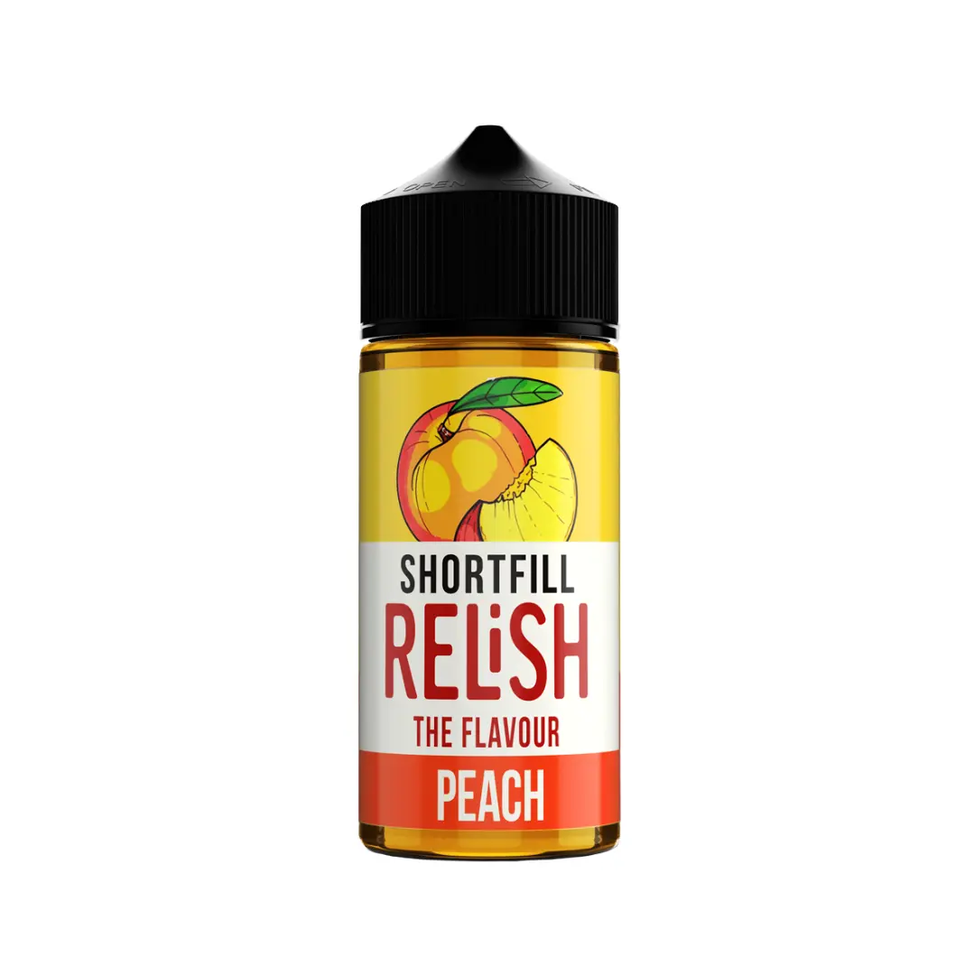 Relish Peach 100ml Shortfill E-liquid