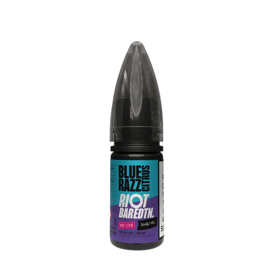 Riot Squad BAR Edition No Ice - Blue Razz Citrus 10ml Nic Salt E-liquid