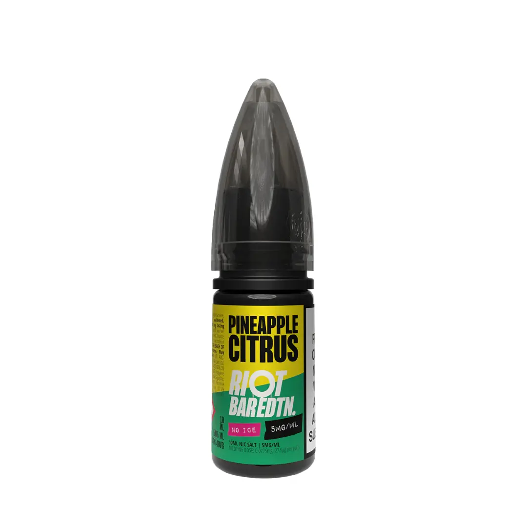 Riot Squad BAR Edition No Ice - Pineapple Citrus 10ml Nic Salt E-liquid