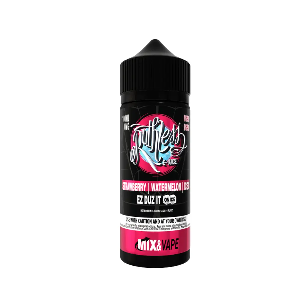 Ruthless Ez Duz It On Ice 100ml Shortfill E-liquid