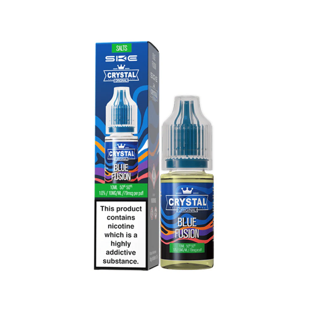 SKE Crystal Blue Fusion 10ml Nic Salt E-liquid