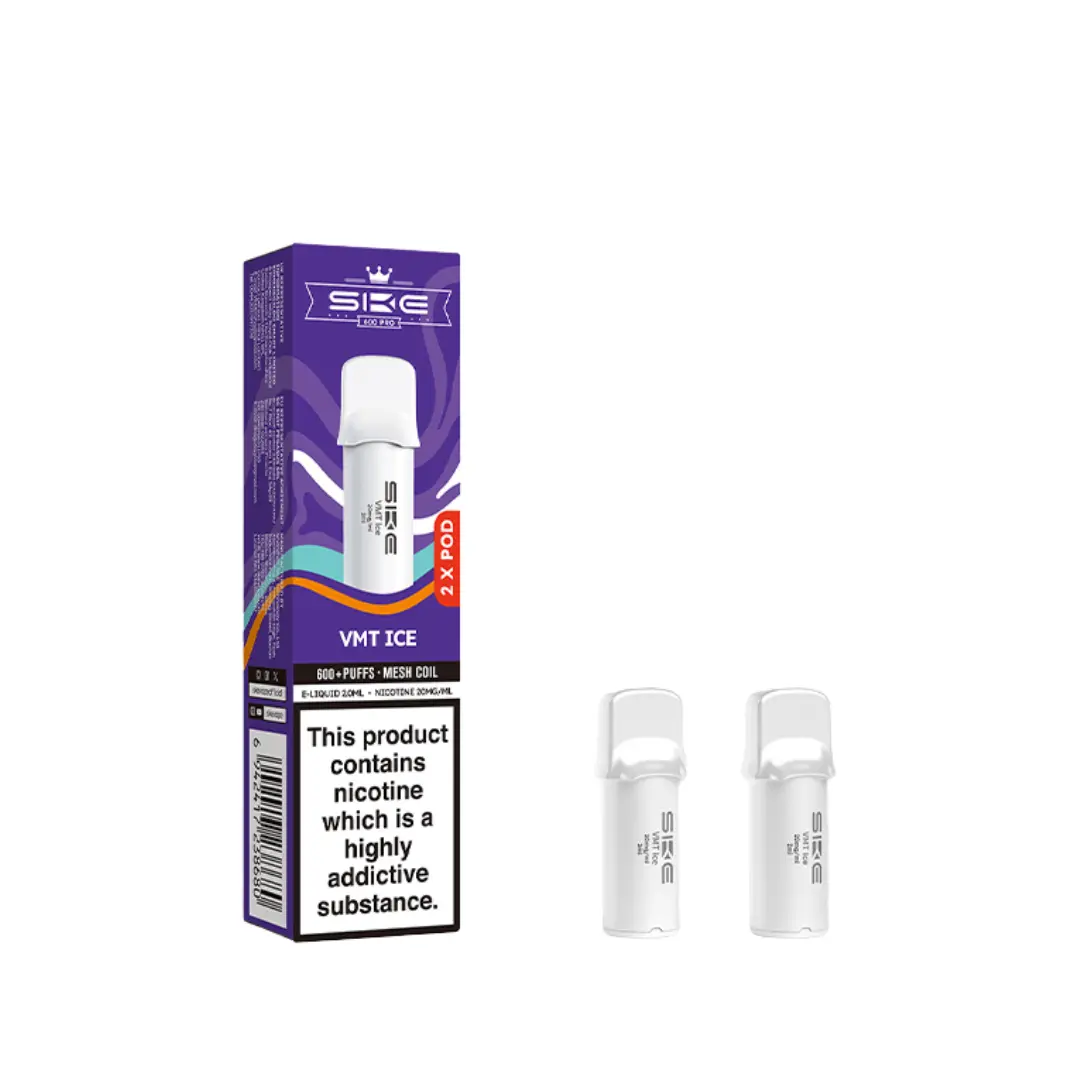 SKE Crystal Pro VMT Ice Prefilled Pods